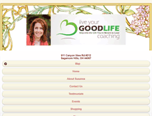 Tablet Screenshot of live-good-life.com